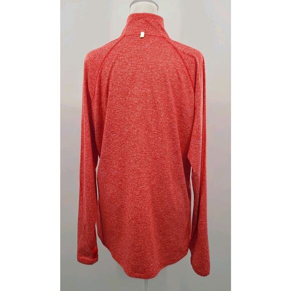 Southern Methodist SMU Mustangs Nike Women 1/2 Zip Pullover Red XL Nike Dri- Fit - Picture 7 of 12